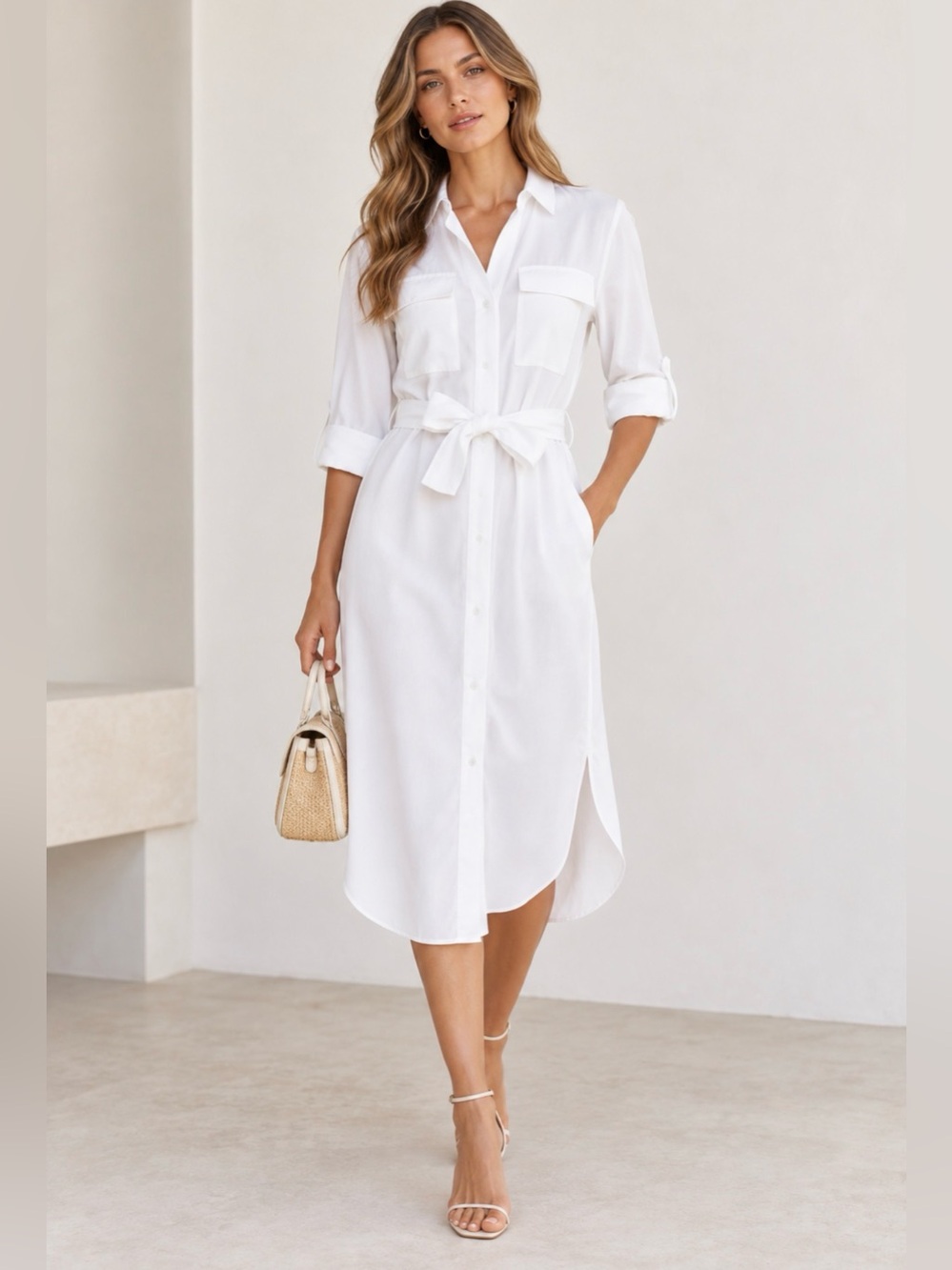 Aritzia Babaton Shirt Dress